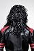 Party/Fancy Dress/Halloween WIG men women unisex HARDROCK HEAVY NWOBHM Hair Metal 80ies MULLET long black curly BW563-P103 COSPLAY