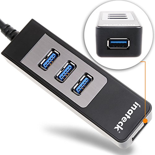 Inateck HBU3VL2-4 (4 port USB 3.0 hub ohne Netzteil, USB-Anschlüssen) Der ideale Begleiter für Laptops, Ultrabooks und Tablet-PC