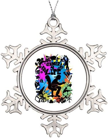 Trend Tim Playstation Gamer Personalised Christmas Tree Decoration