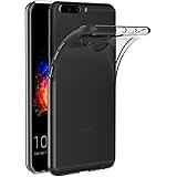 AICEK Cover Honor 8 PRO, Cover Huawei Honor 8 PRO (5.7 Pollici) Silicone Case Molle di TPU Trasparente Sottile Custodia per H