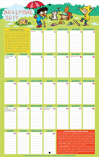 Book's Cover of Organiseur Junior Mémoniak 2017-2018