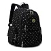 YuHan Baby Diaper Bag Travel Backpack Handbag Large Capacity Insulation Bag Fit Stroller Nappy Backpack (BlackDot)