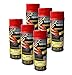 Produktbild Dupli Color Sprayplast Abziehlack Sprühfolie rot seidenglanz 412776 6x400ml Spraydosen insgesamt 2400ml