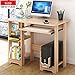 Produktbild LJHA Desktop-Computer-Schreibtisch nach Hause, einfacher Lernschreibtisch des Notizbuchschreibtischschreibtisch-Tisches Tabelle (Farbe : Holzfarbe, größe : 90 * 45 * 71.2cm)
