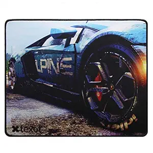 TEXET Premium Gaming Mousepad | 33 X 28 cm | Striking Series | Anti-Slip Rubber Base | Precise Friction Technology | Fade Proof HD Graphics Print