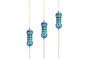 EDGELEC 100pcs 750 ohm Resistor 1/4w (0.25 Watt) ±1% Tolerance Metal Film Fixed Resistor, Multiple Values of Resistance Optional