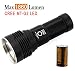 Produktbild Sidiou Group 7G10 CREE MT-G2 5-Mode 1860 Lumen taktische LED-Taschenlampe mit 4 x 3,7 V 3000mAH 18650 Li-Ionen-Akkus