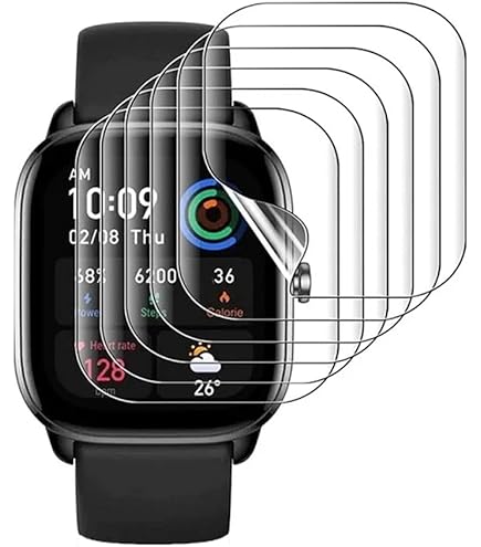 3 Pezzi Pellicola Protettiva, compatibile con Yoever Aeac IDW28 1.85 smart watch smartwatch Screen Protector Protezioni Schermo (Non Vetro Temperato