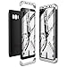 Produktbild CE-Link für Samsung Galaxy S8 Plus / S8+ Hülle, Hardcase 3 in 1 Handyhülle Ultra Dünn 360 Grad Full Body Schutz Schutzhülle Bumper - Silber + Schwarz