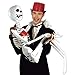 Produktbild German Trendseller® - Skelett Aufblasbar  185 cm  Dekoration  Aufblasbar  Halloween  Kreatur  Knochen  Skeleton