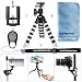 Produktbild Fantaseal® Smartphone Dreibein Stative Handy Dreibeinstativ Mobitltelefon Ministativ Robust Dreifuß Stativ Cell Phone Klemmstative Fotostativ 8 Zoll Mini Tripod + Handy Fernbedingung +`Handy Halterung für samsung Halterung samsung Klemmhalterung samsung Klemm Halter Clip Clamp für samsung c9 pro c5 pro galaxy s8 s7 s7 edge s6 s6 edge s5 note 5 note 4 note 3 a9 a8 a7 a5 a5 u.s.w.