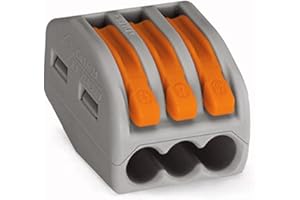 WAGO Leiterdraht-Klemmleiste von Gas N Pow3r, 222-412 x 10, 222-413 x 10, 222-415 x1 0 von jedem elektrischen Stecker