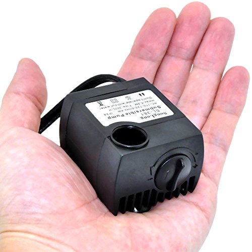 Maxesla Mini Wasserpumpe 300L/H Tauchpumpe Unterwasser Wasserspielpumpe für Teiche, Aquarium, Garten, Brunnen, Gartenteich Springbrunnen, Aquariumpumpe - 7