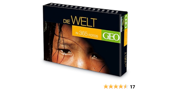 Die Welt In 365 Fotos Geo Tischkalender Amazon De Gaede Peter Matthias Bucher