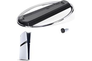 OUDQFCJ Supporto Verticale (1 pezzo) per Console PS5 Slim,Playstation 5 Pro e PS5 Slim Digital,in Acciaio inox ABS,offre Stabilità e Dissipazione del Calore,Base Verticale e Supporto Playstation 5