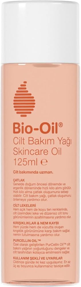 Bio-Oil Çatlak Karşıtı & Leke Karşıtı Nemlendirici Kolay Emilen Cilt Bakım Yağı 125 ml