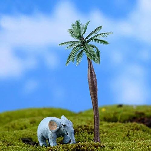 Miniature Plants Tree Fairy Garden Ornament Pot Decoration 1 Piece Happy Tree by