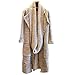 Produktbild Damen Stricken Strickjacke Gestrickt Sweater Mantel Strickwarens Winterjacke Cardigan Frauen Jacke Outwear Lose Elecenty Winterjacke Parkajacke steppjacke Wintermantel (Freie Größe, Beige)