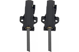 YHUS Par de escobillas universales para motor de lavadora, kit de 2 cepillos de carbón para motor de lavadora-e Electrolu-x Rex A-e-g Whirlpoo-l, cepillo y soportes de carbón para lavadora
