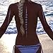 LHWY 1 Set/4Pcs Fashion Body Art Removable Beautiful Bronzing geometry Waterproof Originality Tattoo Stickers