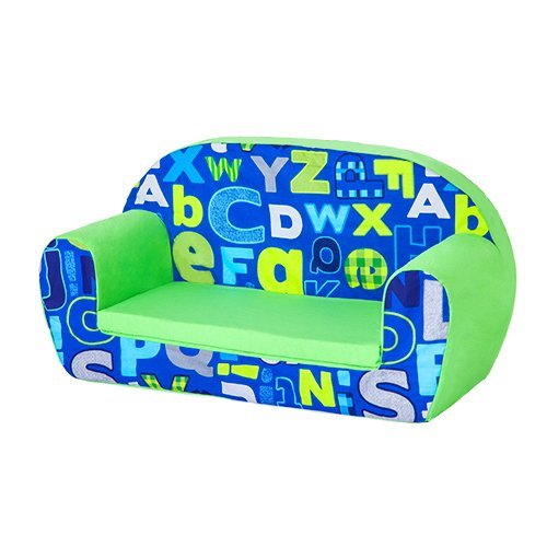 Alphabet Design Children's Toddlers Furniture Foam Mini Sofa Lounger