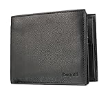 Serie: Sempre Bugatti-Geldbeutel mit Semper-Kartenfach, 12 cm, Schwarz 2160659