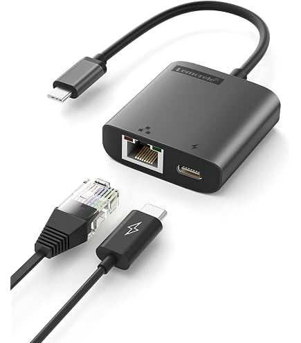 Adattatore USB-C A Ethernet RJ45 100 Mbps | Cavo Di Rete Per Laptop, Tablet E Smartphone – Alluminio, Plug-and-Play