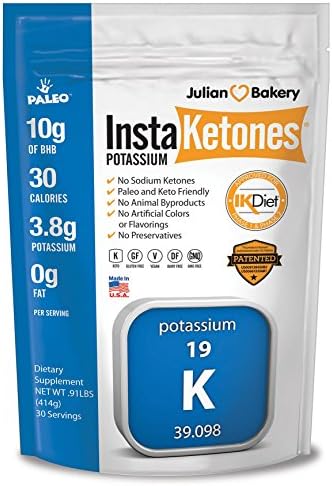 InstaKetones® 10g GoBHB® +Potassium Per Scoop (Unflavored Not Flavorless) (30 Servings) Exogenous Ketones