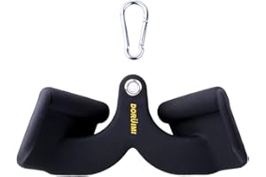 ACOLOU DORUIMI Home Gym Fitness Aviron T-Bar V-Bar Poulie Câble Machine Attachements Biceps Curl Triceps LAT Barre déroulante Back Musculation Poignées Poignées LAT Pull Down Bar Press Down Exercices