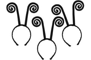 N\A Lot de 3 serre-têtes en forme de papillon pour décoration d'Halloween