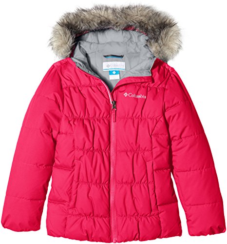 Columbia SG1088, Chaqueta Para Niñas, Rosa (Punch Pink), L