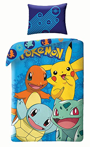 Preisvergleich Produktbild Pokemon Bettwäsche Kinder Bettwäsche 140x200 cm (Oeko Tex Standard 100)