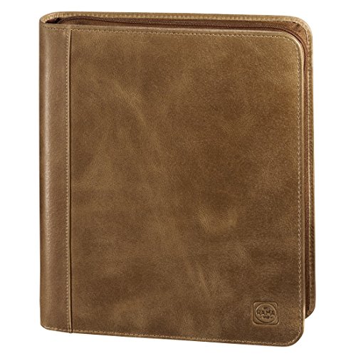 Preisvergleich Produktbild Hama Lederorganizer mit Tablet-Hülle Thuesday Pris Dark Brown