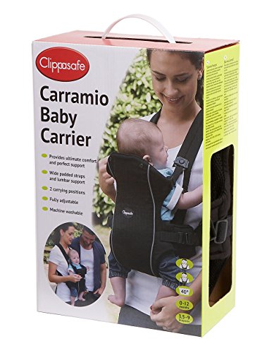 Clippasafe carramio Baby Carrier (schwarz)