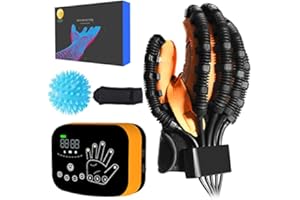 EMFOCU Versione aggiornata dei guanti per la riabilitazione dell'ictus di dita e mani, dispositivo di riabilitazione della mano per pazienti emiplegici paralizzati con emorragia cerebrale.