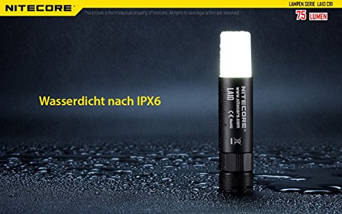 Nitecore LA10 CRI LED Campingleuchte Nichia 219B 75 Lumen - 5