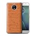 Produktbild Stuff4® Phone Case/Cover/Skin/Moto-CC/Wooden/Wood Effect Pattern Collection Orange Motorola Moto E4 2017
