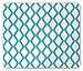 Produktbild Drempad Gaming Mauspads Custom, Teal Mouse Pad, Abstract Tangled Lattice Pattern in Historical Moroccan Style Antique Wavy Lines Ornate, Standard Size Rectangle Non-Slip Rubber Mousepad, Aqua