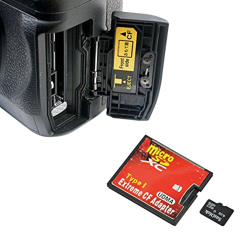 Incutex High Speed Speicherkarten-Adapter Micro SD/Micro SDHC an Compact Flash-Slot Typ I - 5
