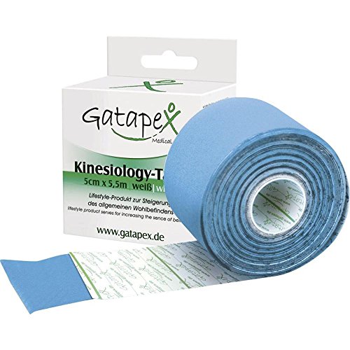 Gatapex Medical Kinseo Physiotape - Cinta, 5.5 metros, color azul