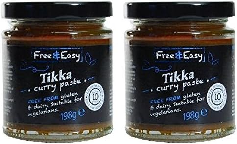 (2 Pack) - Free Natural - G/F Tikka Curry Paste | 198g | 2 PACK BUNDLE