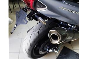 MOTO DISCOVERY Support de Plaque d'immatriculation Multiposition Compatible avec SYM Maxsym TL500 / TL508 2019-2025