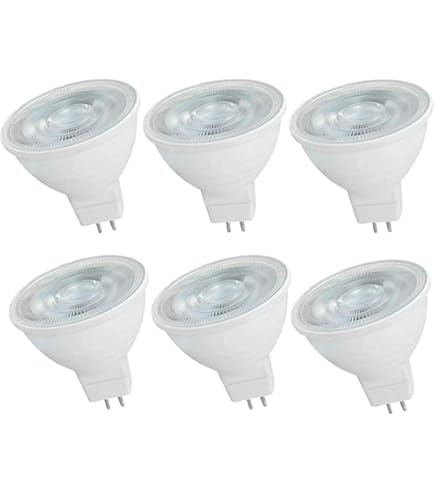 Bonlux 5-Piece 5W MR16 GU5.3/GX5.3 220V 500 Lumen 120° LED Spotlight