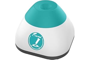 LAB FISH VM210 Mini Vortex - Agitador para Colori,Pinturas, Esmaltes de Uñas, Tinta de Tatuaje, Adhesivo de Pestañas & Tubos de Ensayo (Máx. 50 ml), Encendido/Apagado por Contacto