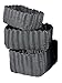 Produktbild 3er Set Aufbewahrungsbox Korb Poly Rattan Korb Aufbewahrungskorb 26 / 23 / 19 cm Versch Farben (Grau)