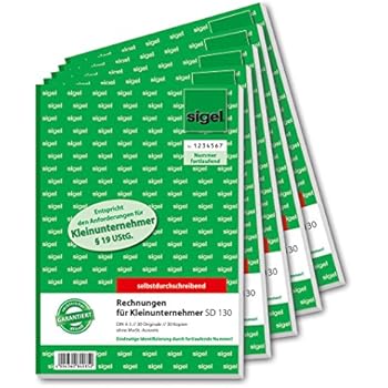 Avery Zweckform 1718 Rechnung Din A6 Quer Speziell Fur