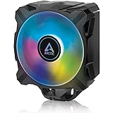 ARCTIC Freezer A35 A-RGB - Dissipatore CPU a Torre Singola con A-RGB per AMD, Ventola P da 120 mm ottimizzata per la pression