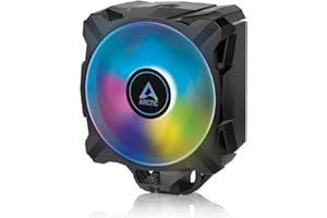 ARCTIC Freezer A35 A-RGB - Ventirad, Refroidisseur de processeur simple tour spécifique à AMD avec A-RGB, Ventilateur P de 120 mm à pression optimisée, 200-1700 rpm, 4 caloducs, MX-5 inclus