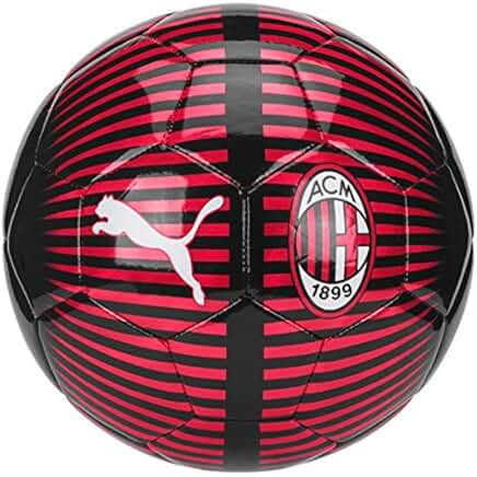 Pallone Milan 23cm - Da Calcio, Per Gioco All'Aperto, Et&agrave; 3+