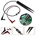 Produktbild TianranRT Multimeter Sonde 10mm Auto Digital Multimeter SMD Induktivität Test Clip Messgerät Sonde